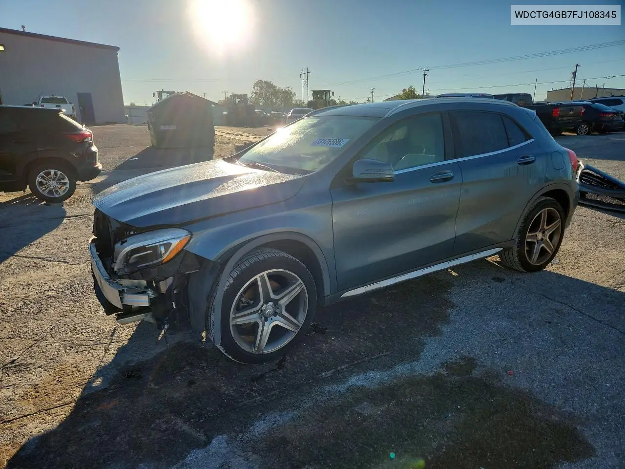MERCEDES GLA-KLASSE 2015, VIN WDCTG4GB7FJ108345