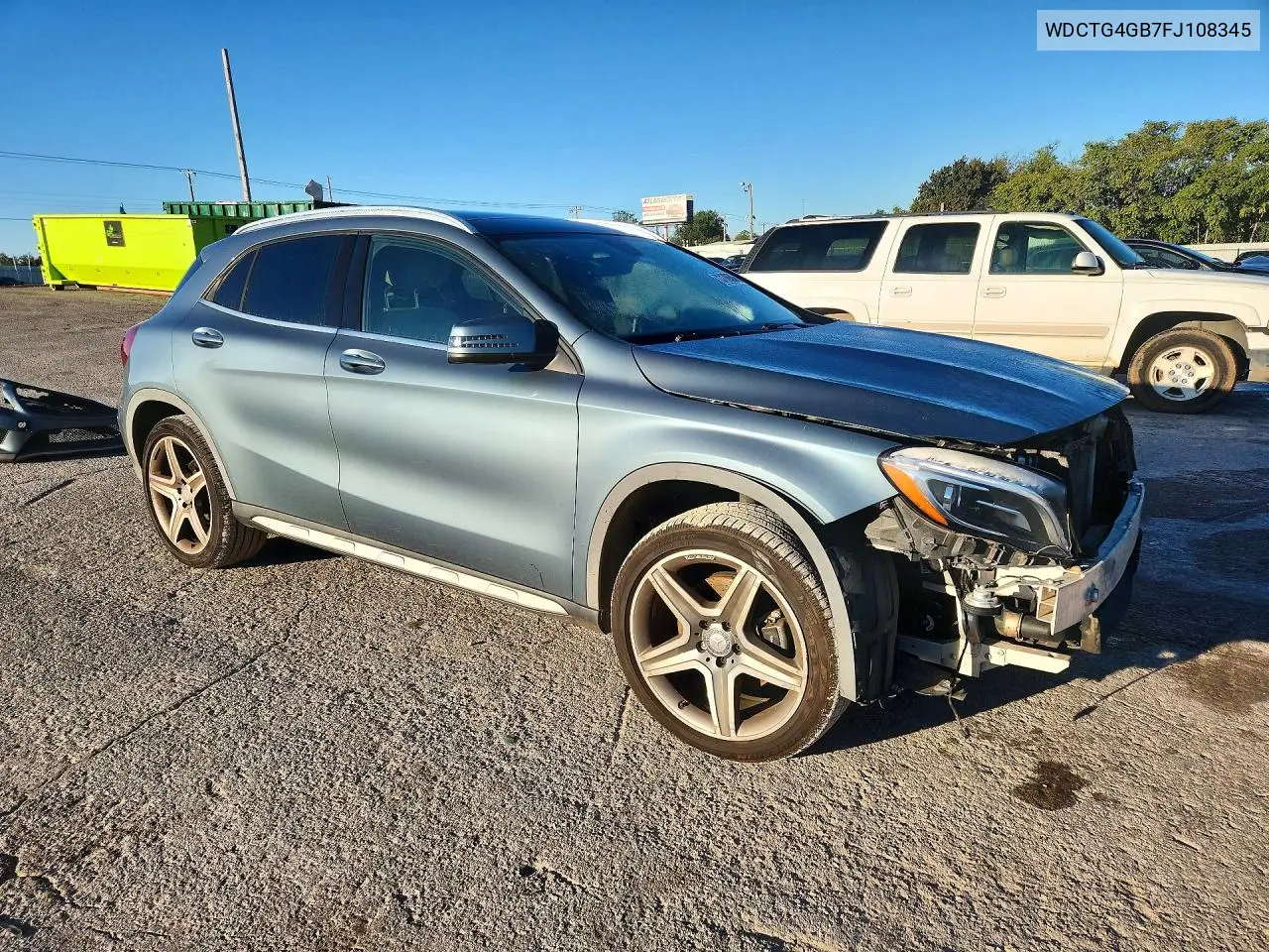 2015 MERCEDES GLA-KLASSE VIN WDCTG4GB7FJ108345 — фото 4