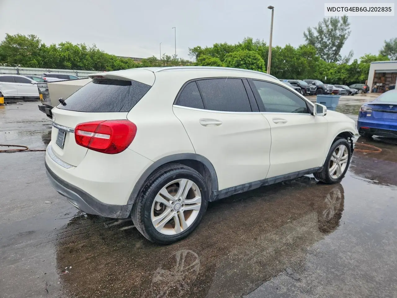 2016 MERCEDES GLA-KLASSE VIN WDCTG4EB6GJ202835 — фото 3