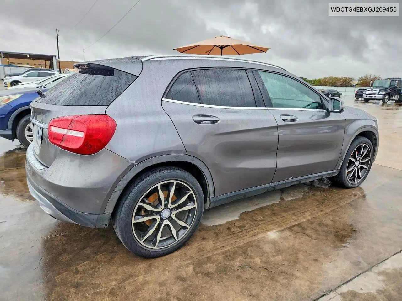 2016 MERCEDES GLA-KLASSE VIN WDCTG4EBXGJ209450 — фото 3