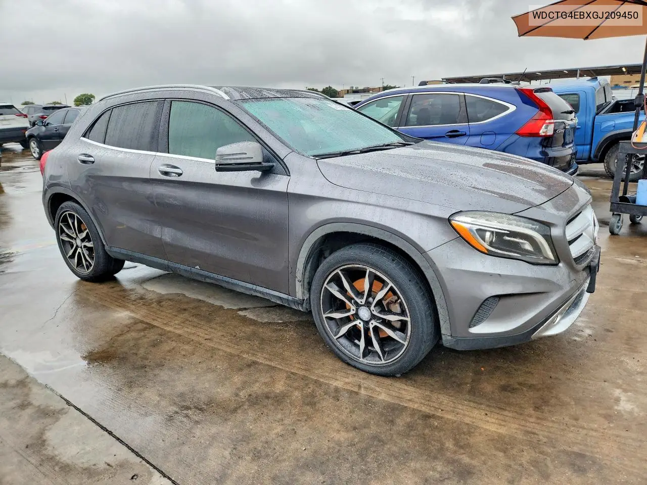 2016 MERCEDES GLA-KLASSE VIN WDCTG4EBXGJ209450 — фото 4