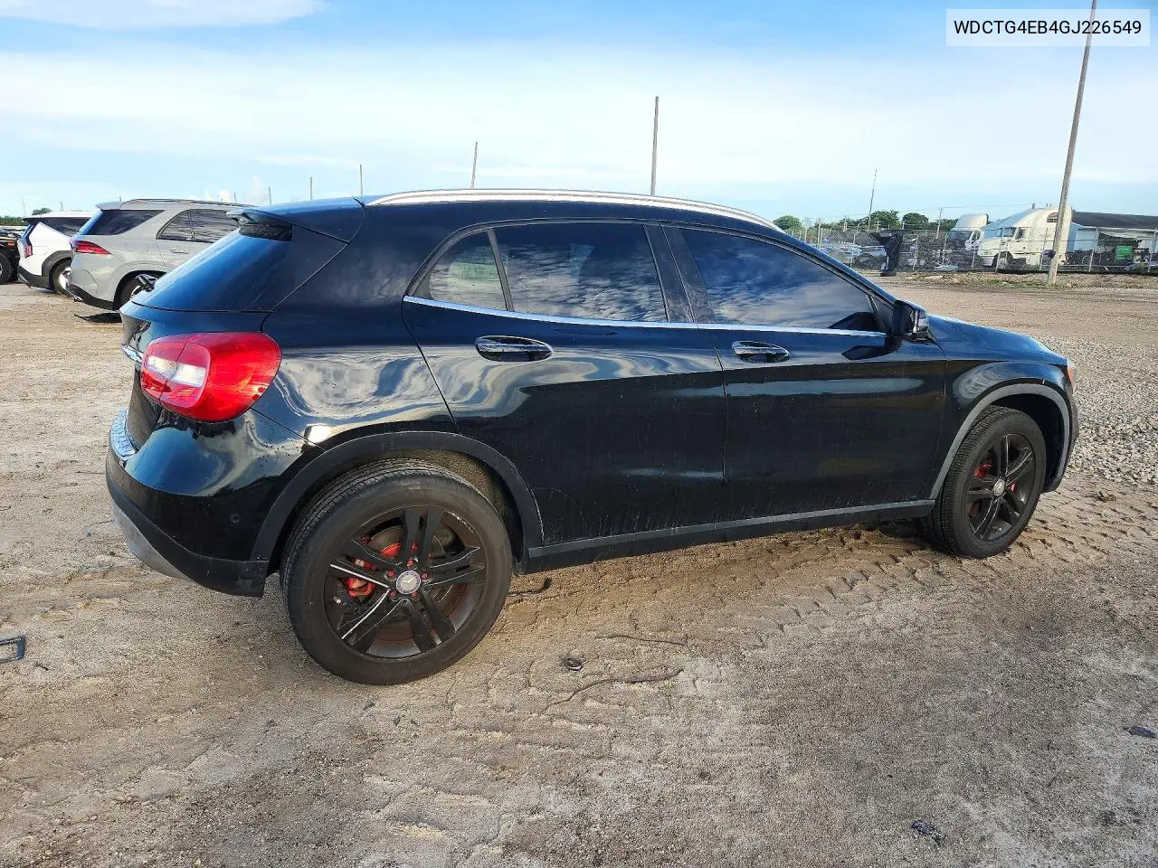 2016 MERCEDES GLA-KLASSE VIN WDCTG4EB4GJ226549 — фото 3