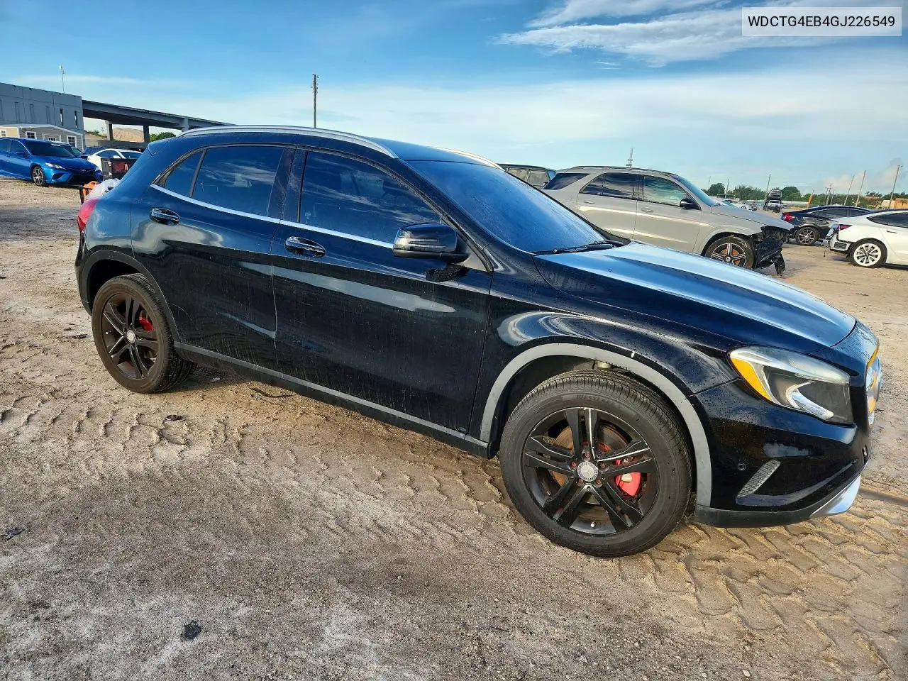 2016 MERCEDES GLA-KLASSE VIN WDCTG4EB4GJ226549 — фото 4