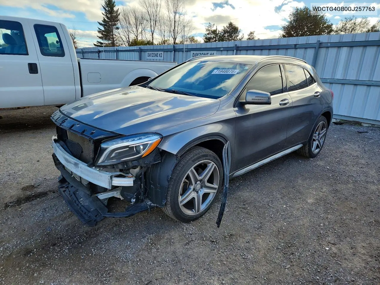 MERCEDES GLA-KLASSE 2016, VIN WDCTG4GB0GJ257763