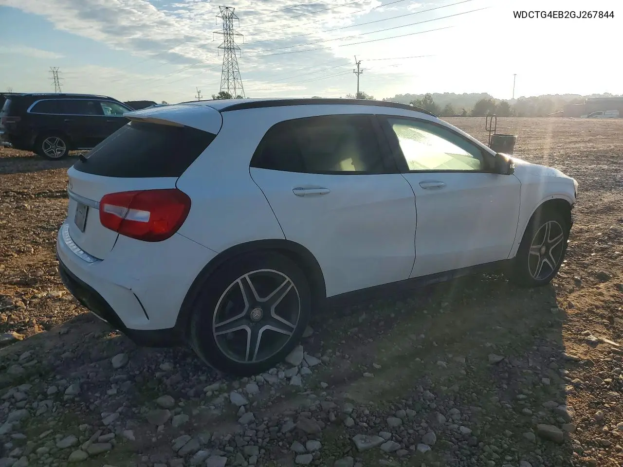 2016 MERCEDES GLA-KLASSE VIN WDCTG4EB2GJ267844 — фото 3