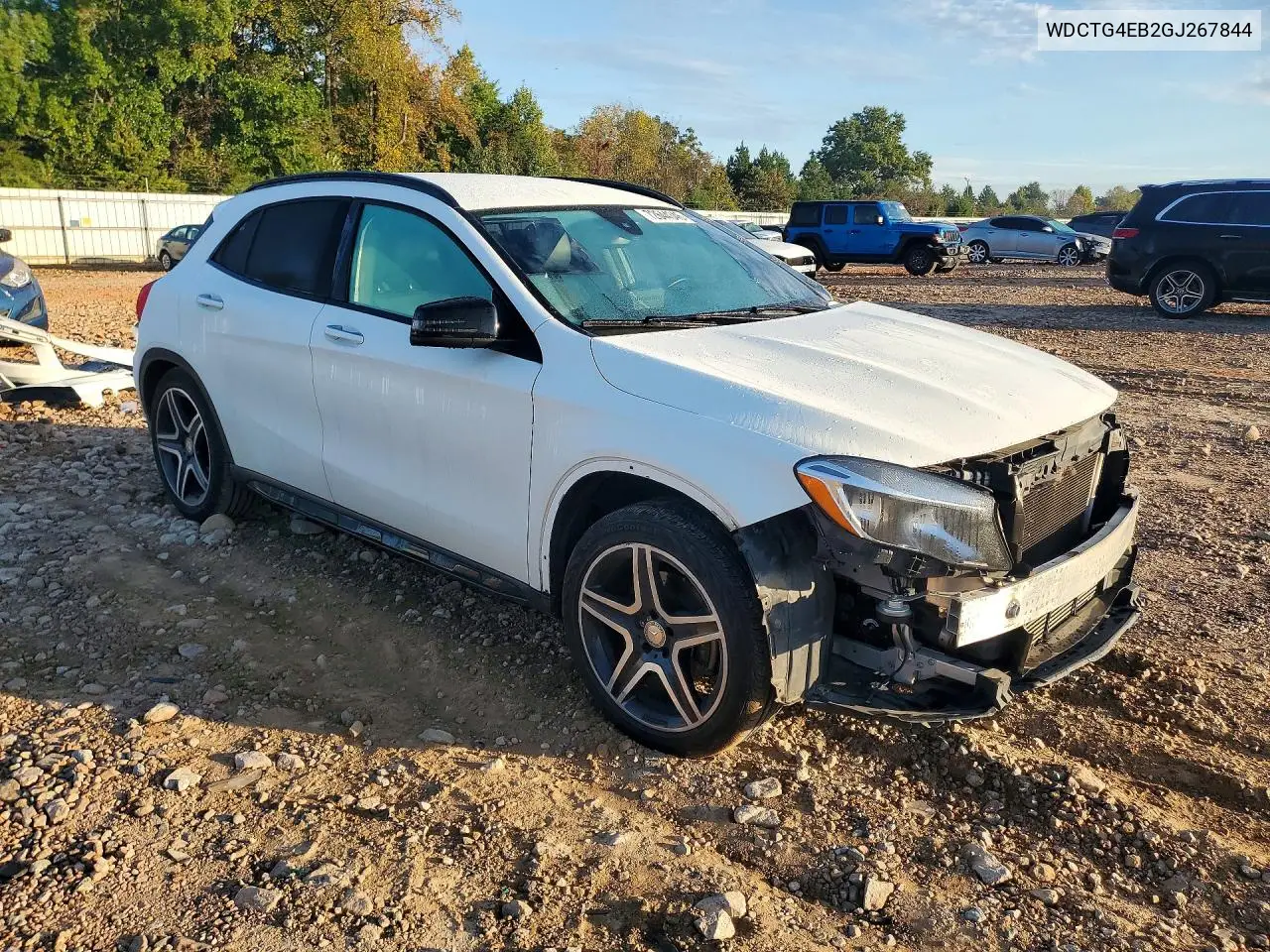 2016 MERCEDES GLA-KLASSE VIN WDCTG4EB2GJ267844 — фото 4