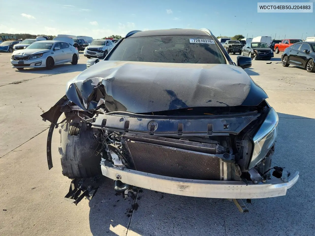 2016 MERCEDES GLA-KLASSE VIN WDCTG4EB5GJ204883 — фото 5