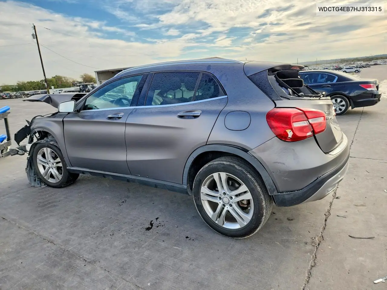 2017 MERCEDES GLA-KLASSE VIN WDCTG4EB7HJ313315 — фото 2