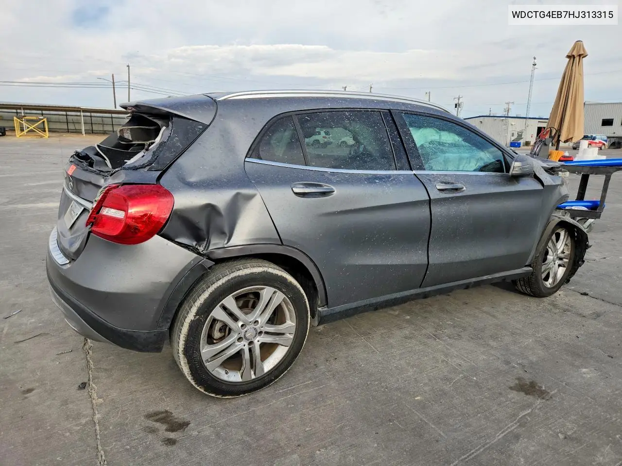 2017 MERCEDES GLA-KLASSE VIN WDCTG4EB7HJ313315 — фото 3