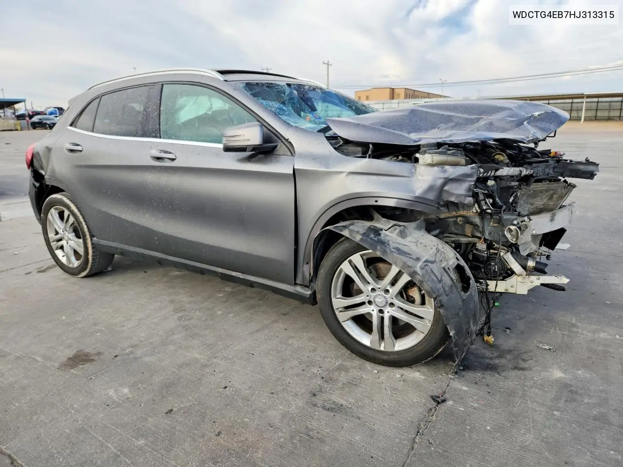 2017 MERCEDES GLA-KLASSE VIN WDCTG4EB7HJ313315 — фото 4