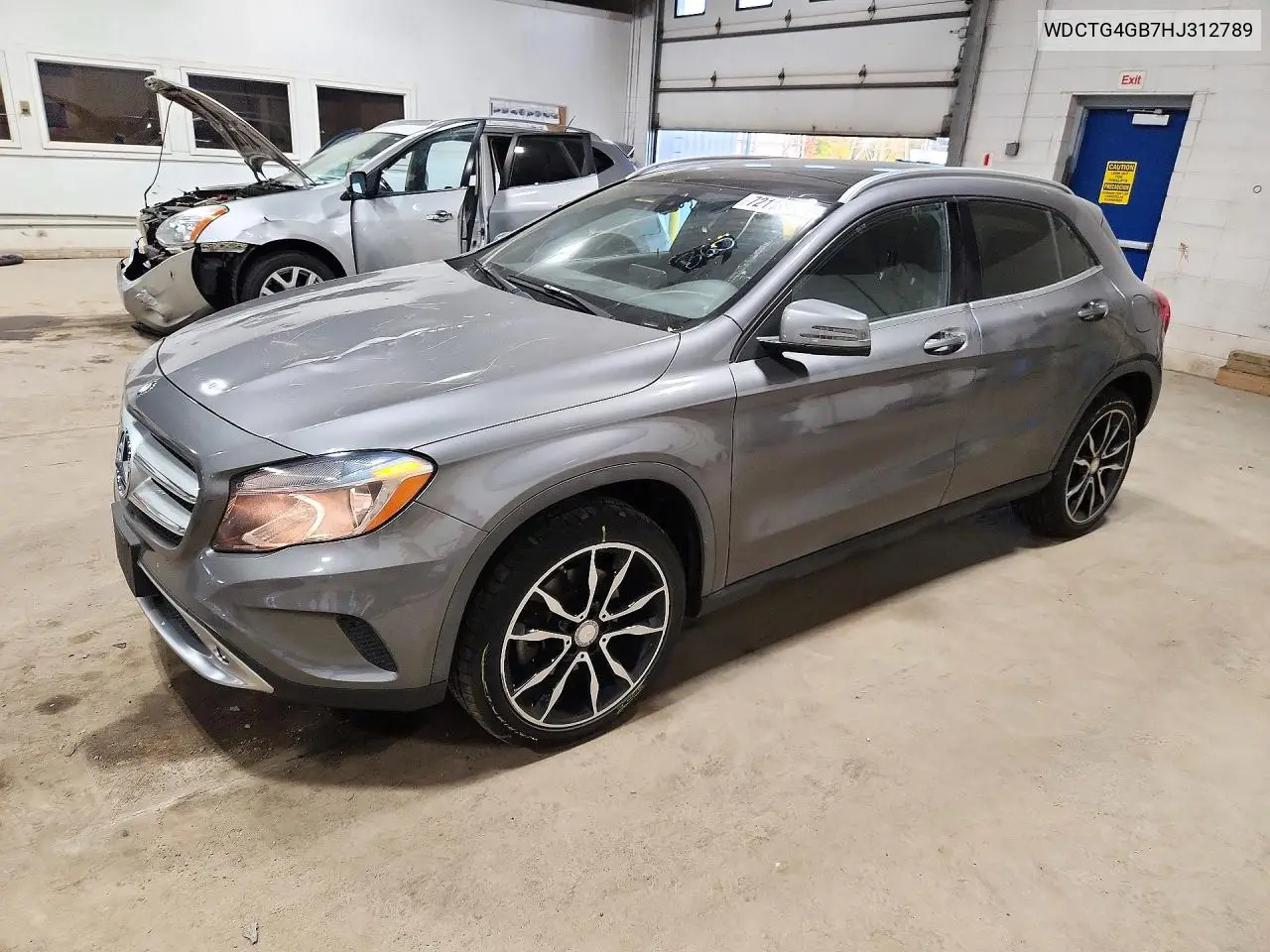 MERCEDES GLA-KLASSE 2017, VIN WDCTG4GB7HJ312789