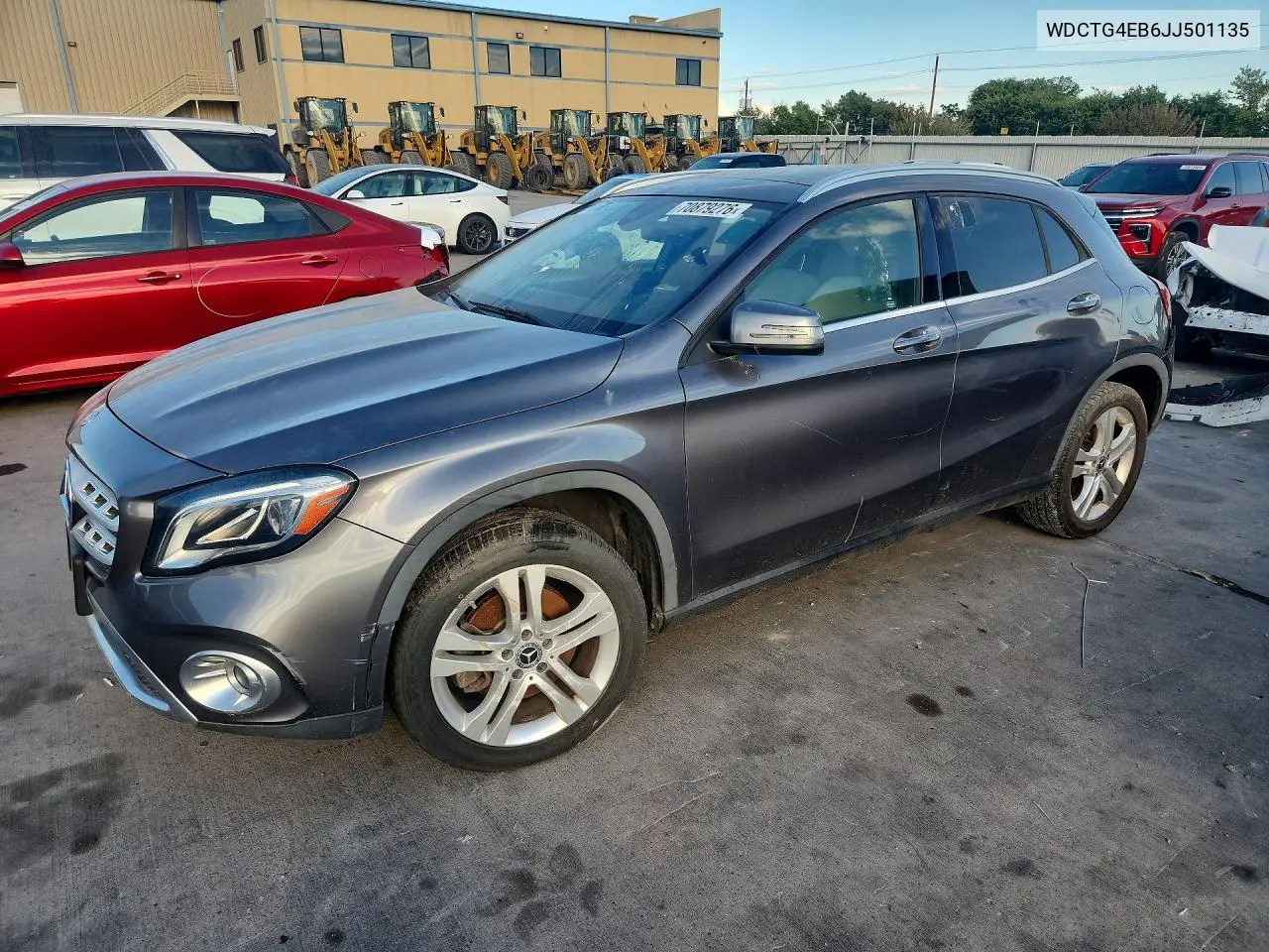 MERCEDES GLA-KLASSE 2018, VIN WDCTG4EB6JJ501135