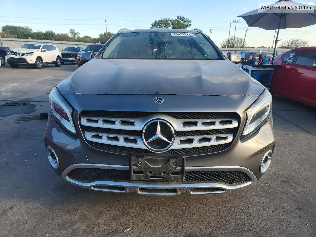 2018 MERCEDES GLA-KLASSE VIN WDCTG4EB6JJ501135 — фото 5