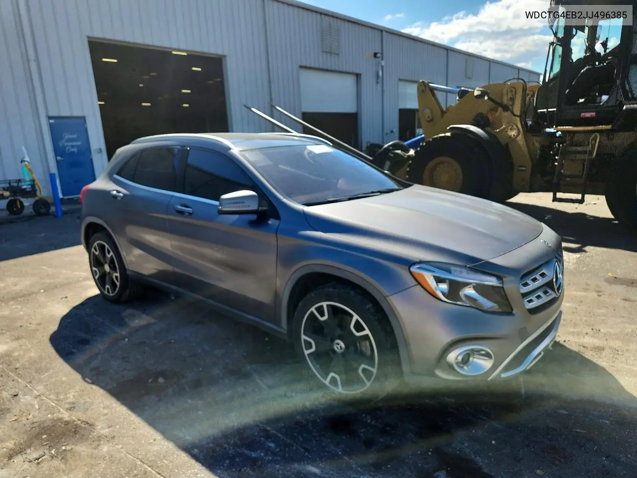 2018 MERCEDES GLA-KLASSE VIN WDCTG4EB2JJ496385 — фото 4