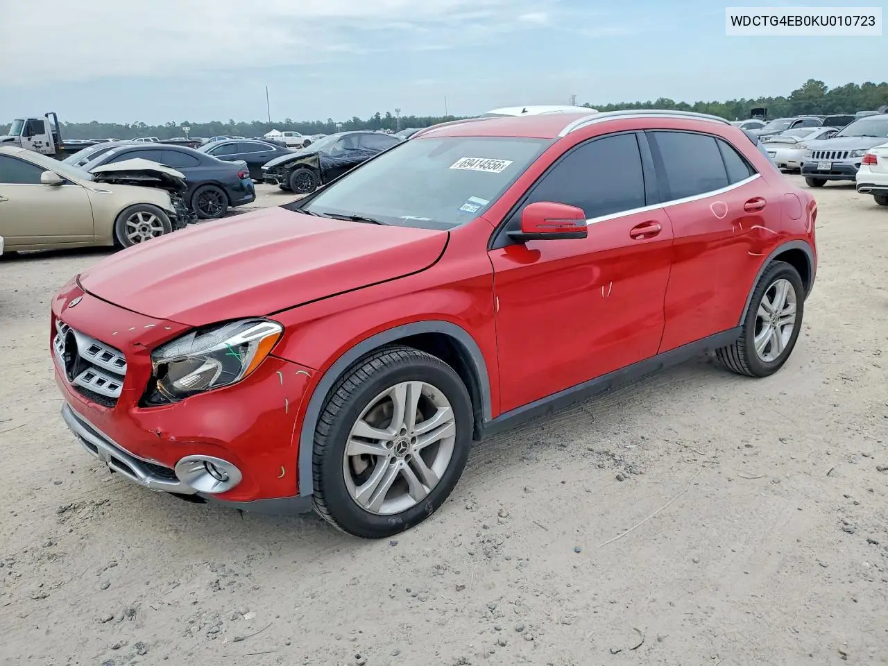 MERCEDES GLA-KLASSE 2019, VIN WDCTG4EB0KU010723