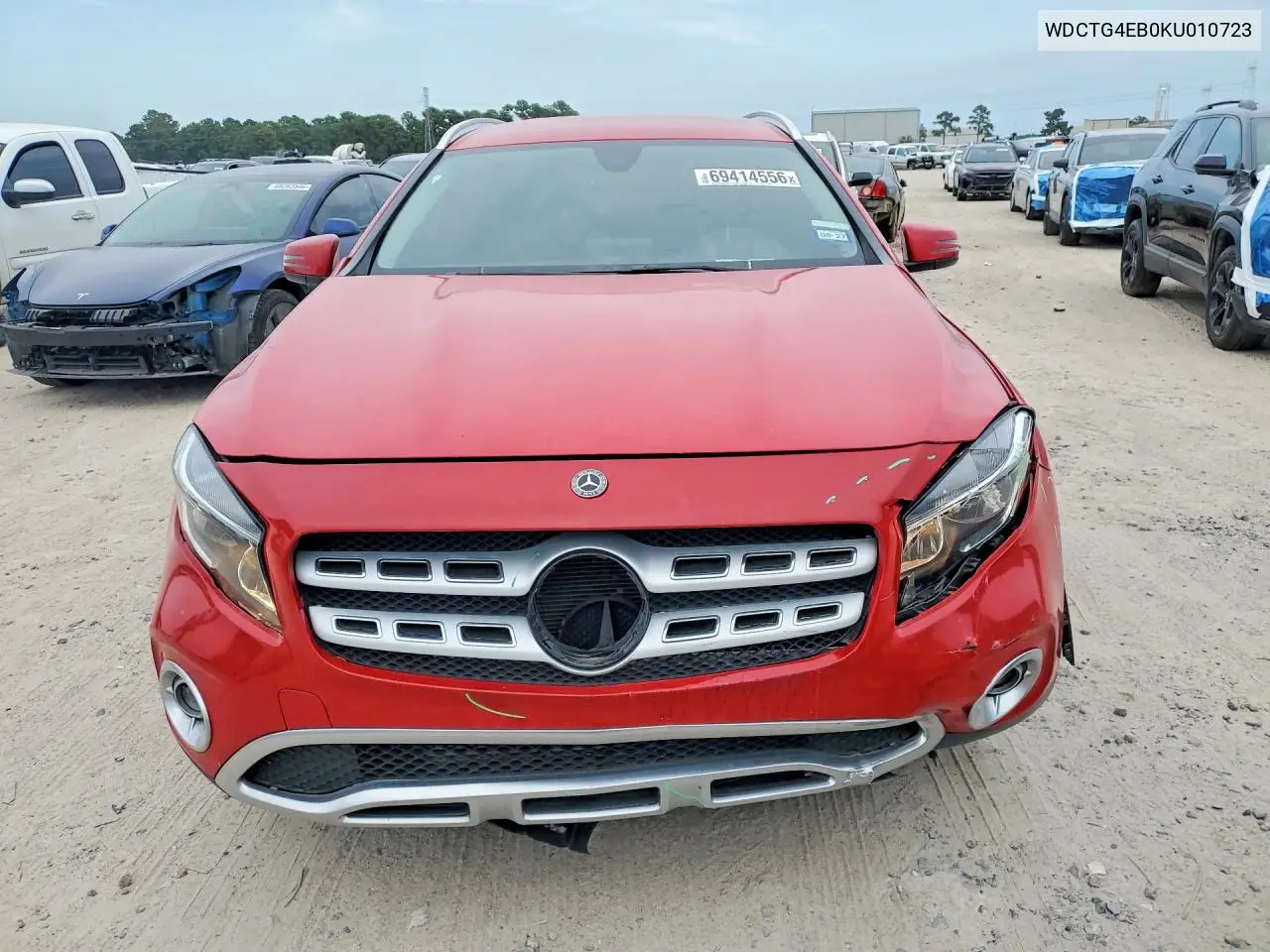 2019 MERCEDES GLA-KLASSE VIN WDCTG4EB0KU010723 — фото 5