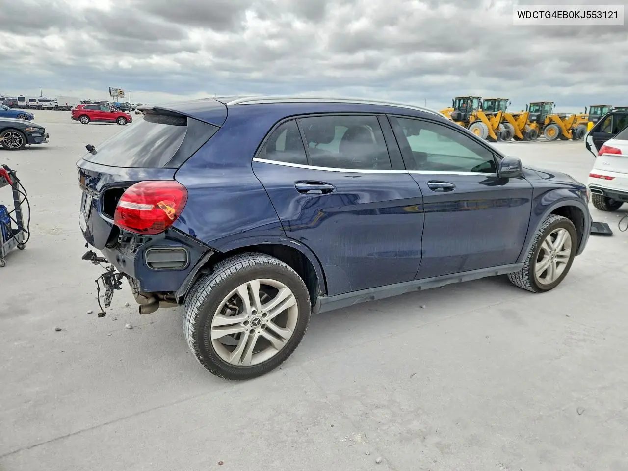 2019 MERCEDES GLA-KLASSE VIN WDCTG4EB0KJ553121 — фото 3