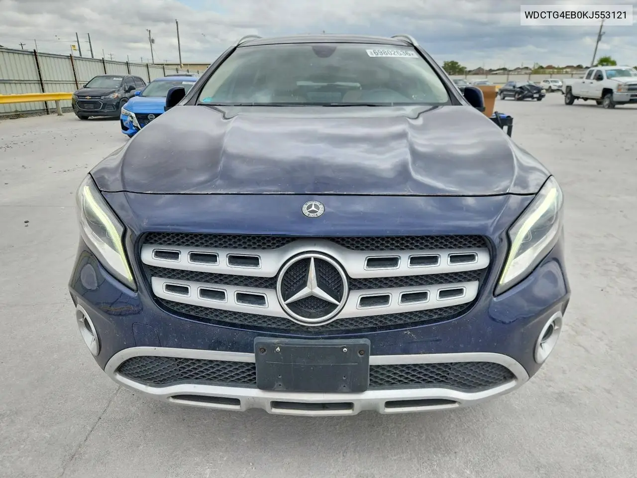 2019 MERCEDES GLA-KLASSE VIN WDCTG4EB0KJ553121 — фото 5