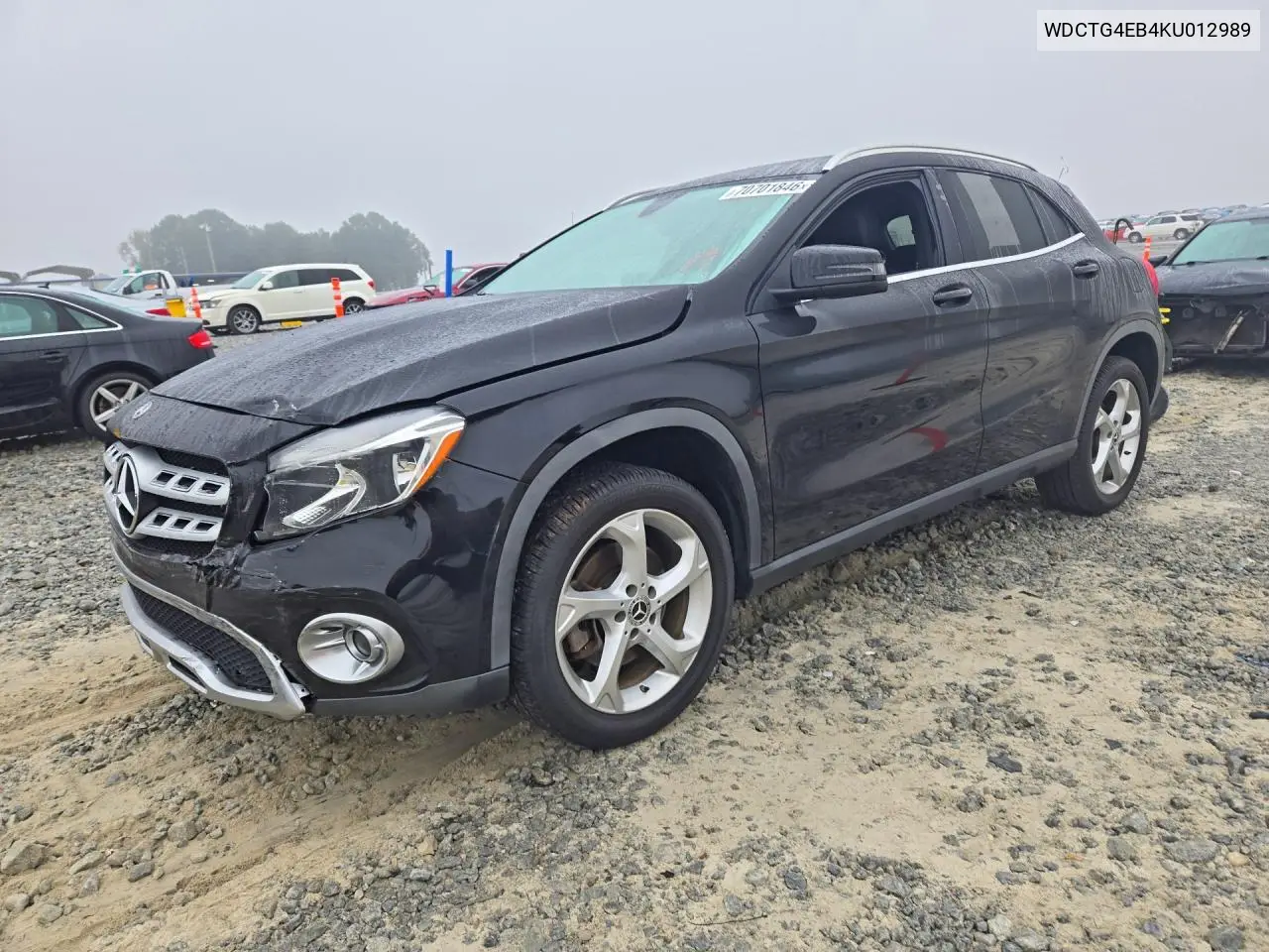 MERCEDES GLA-KLASSE 2019, VIN WDCTG4EB4KU012989