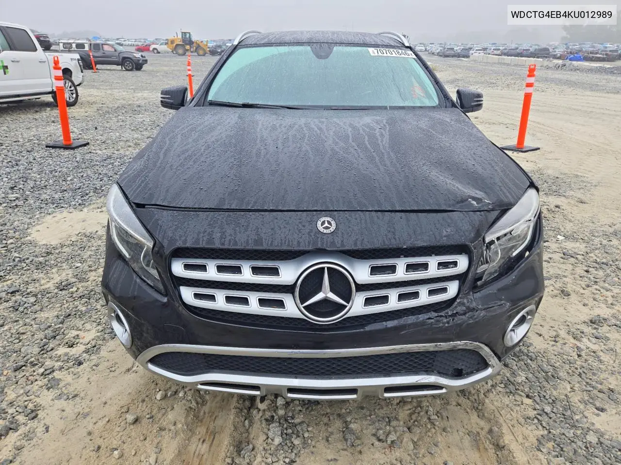 2019 MERCEDES GLA-KLASSE VIN WDCTG4EB4KU012989 — фото 5