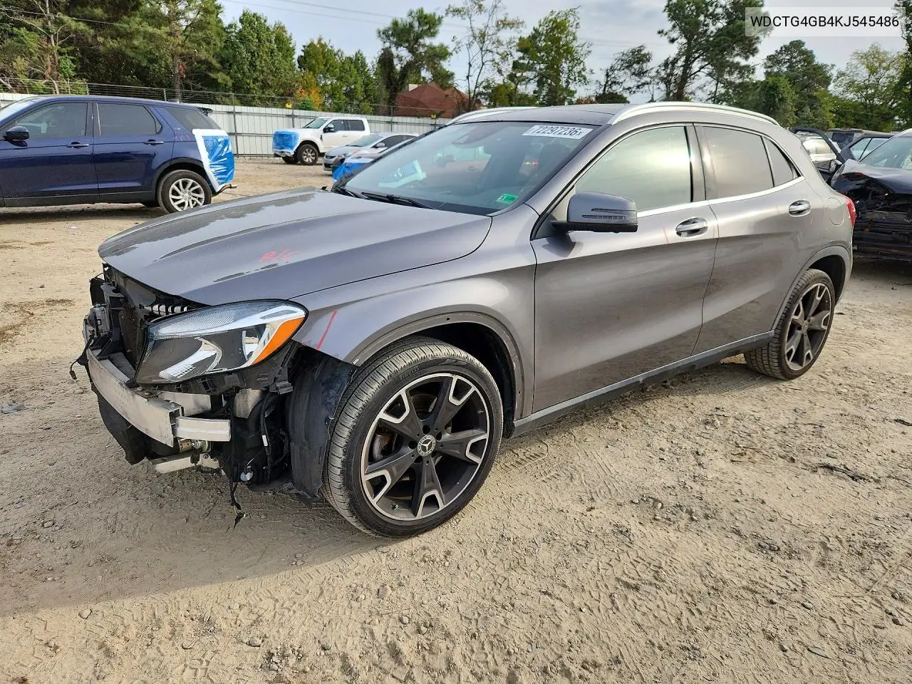 MERCEDES GLA-KLASSE 2019, VIN WDCTG4GB4KJ545486