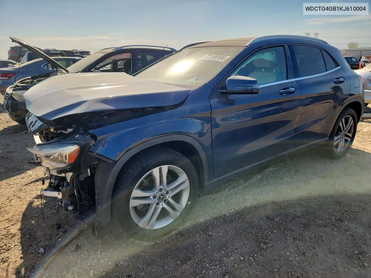 MERCEDES GLA-KLASSE 2019, VIN WDCTG4GB1KJ610004
