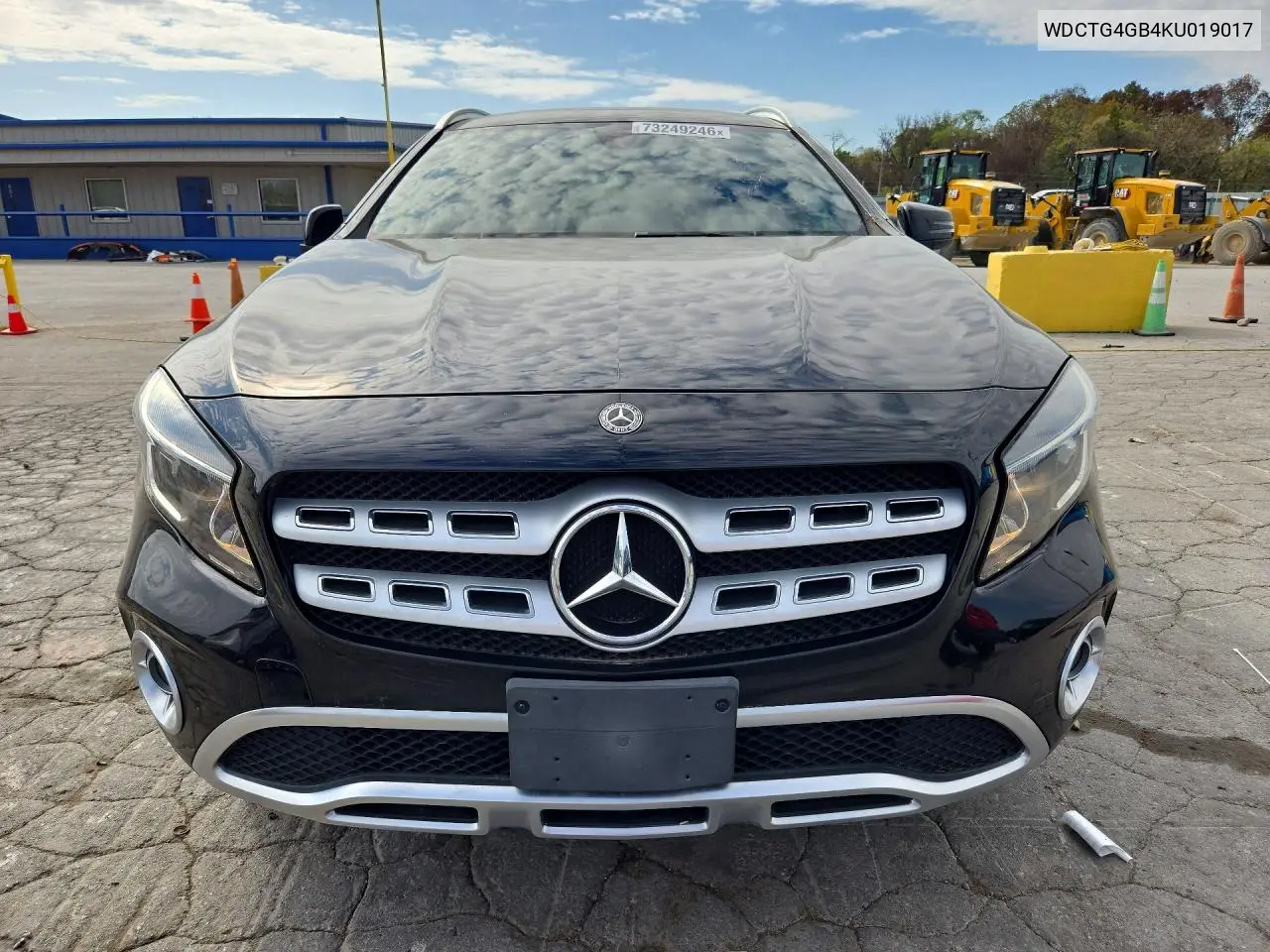 2019 MERCEDES GLA-KLASSE VIN WDCTG4GB4KU019017 — фото 5