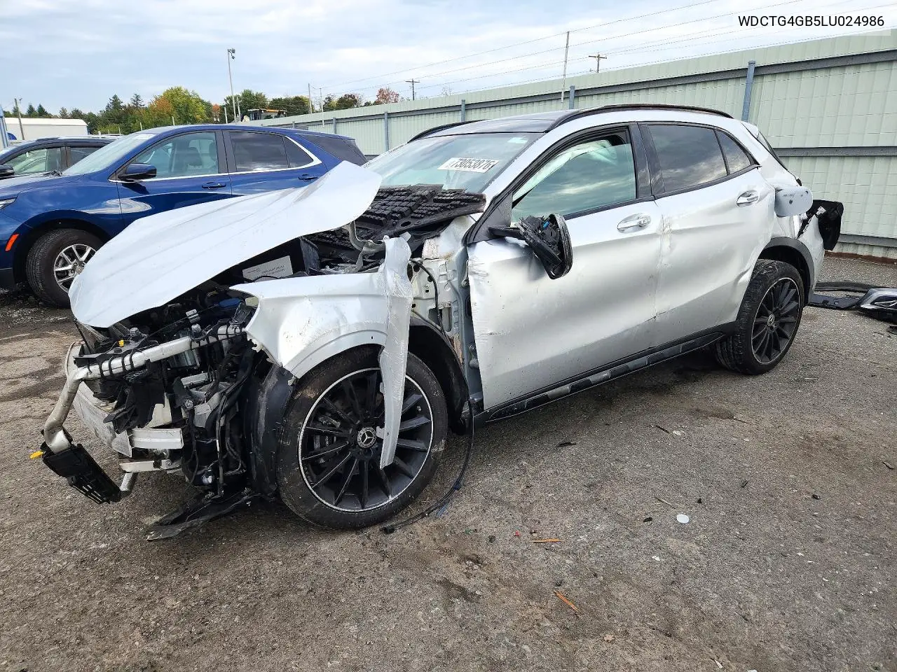 MERCEDES GLA-KLASSE 2020, VIN WDCTG4GB5LU024986
