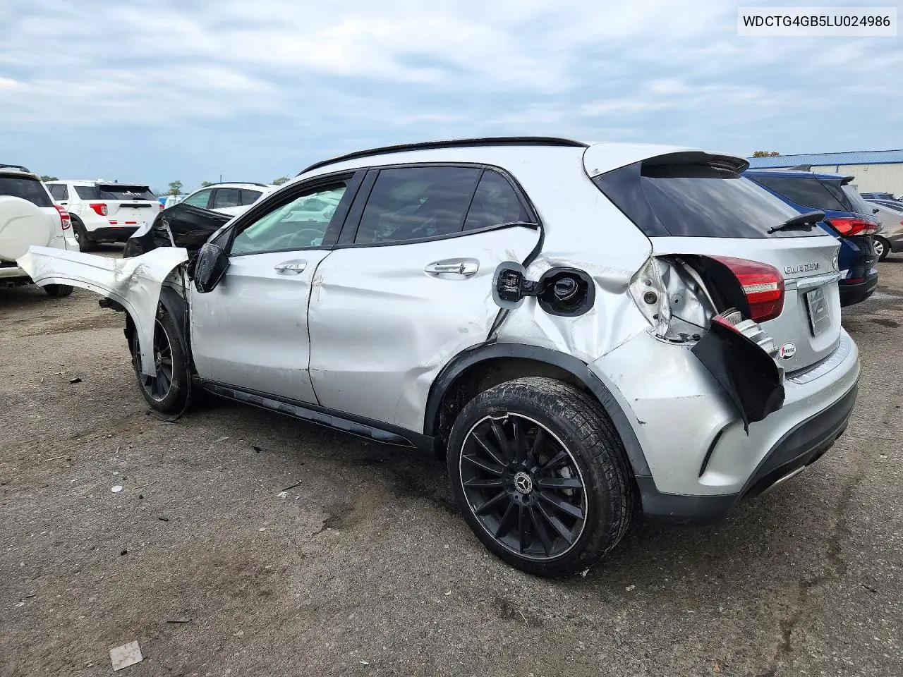 2020 MERCEDES GLA-KLASSE VIN WDCTG4GB5LU024986 — фото 2