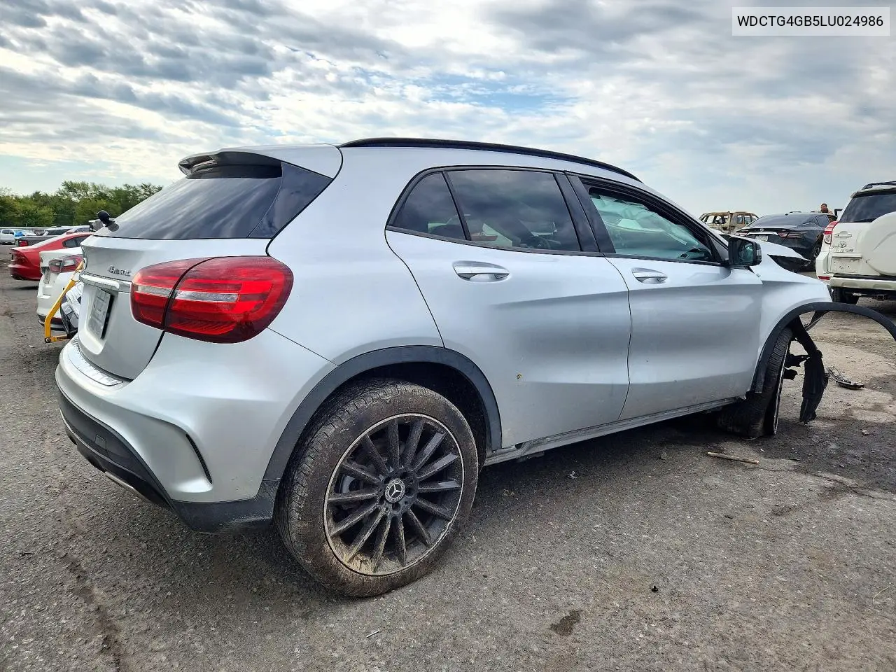 2020 MERCEDES GLA-KLASSE VIN WDCTG4GB5LU024986 — фото 3
