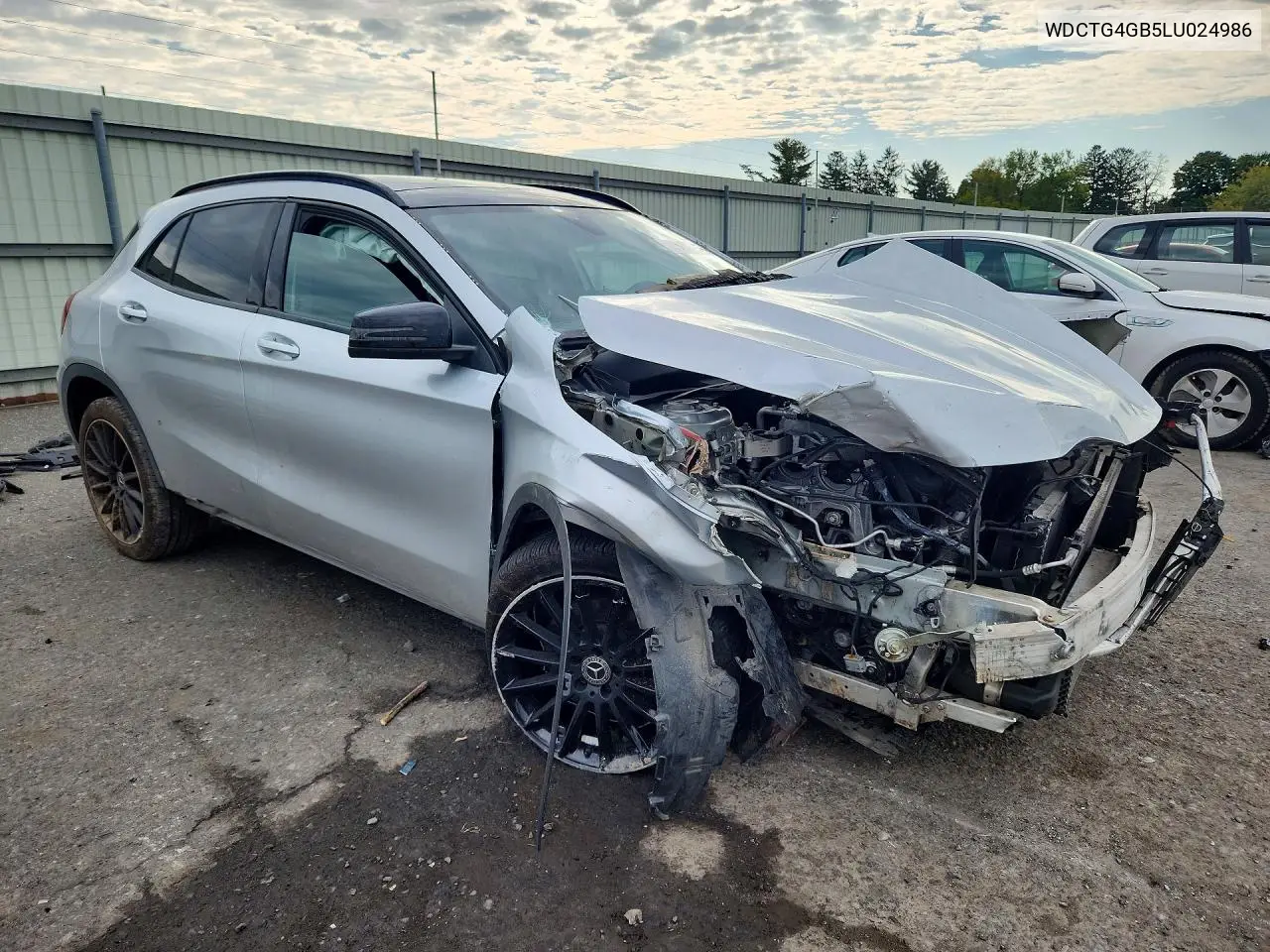 2020 MERCEDES GLA-KLASSE VIN WDCTG4GB5LU024986 — фото 4
