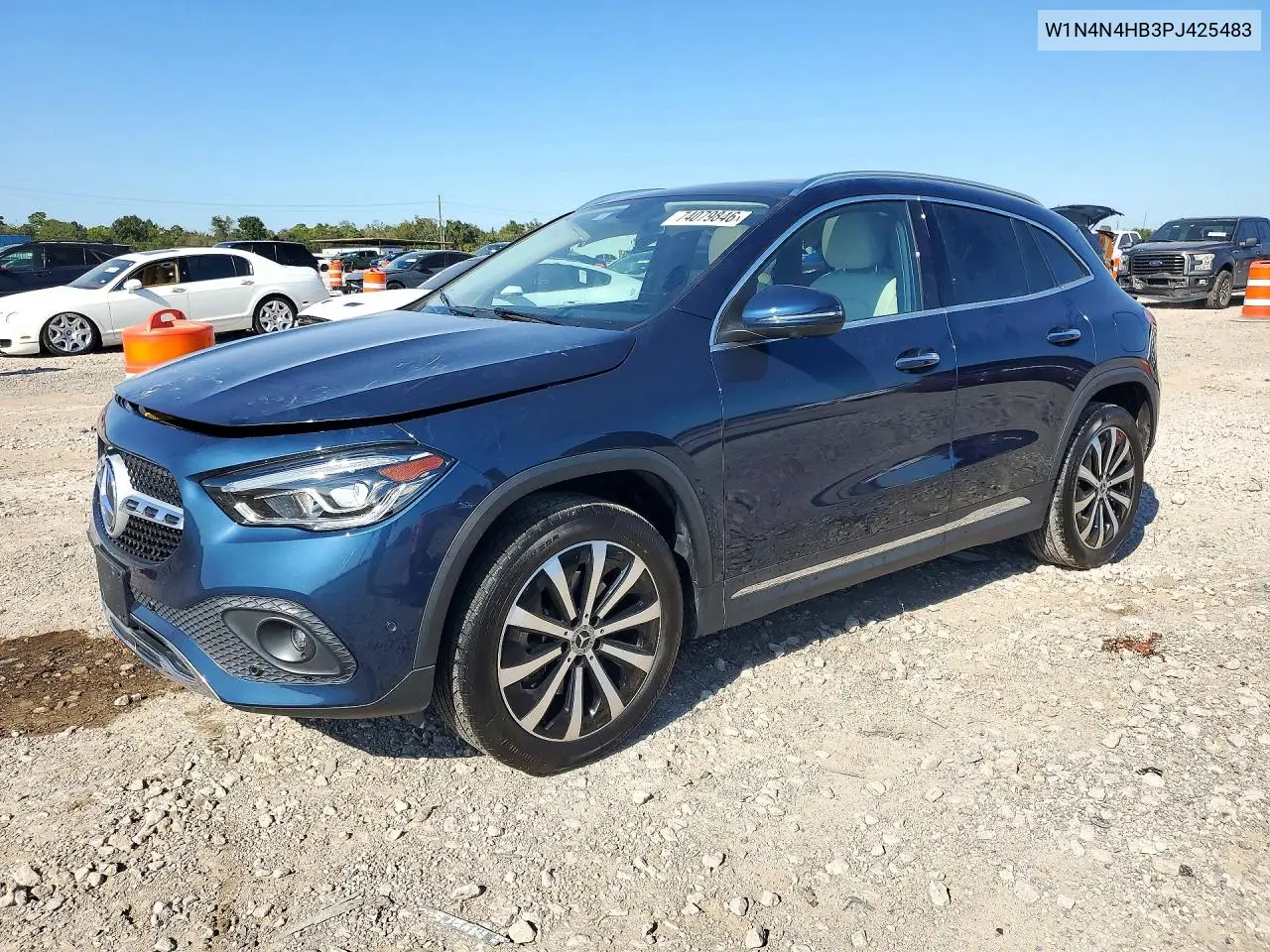 MERCEDES GLA-KLASSE 2023, VIN W1N4N4HB3PJ425483