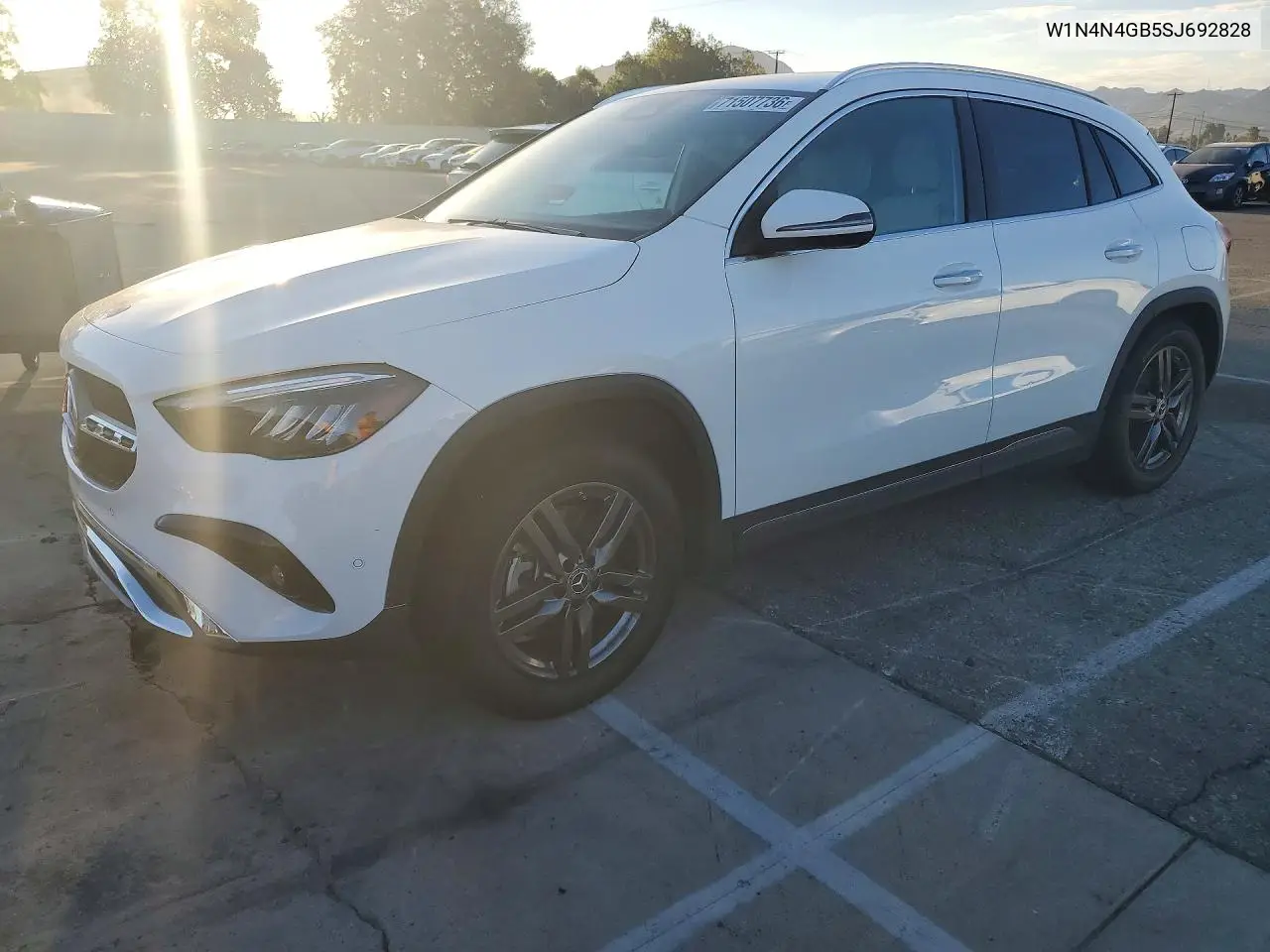 MERCEDES GLA-KLASSE 2025, VIN W1N4N4GB5SJ692828