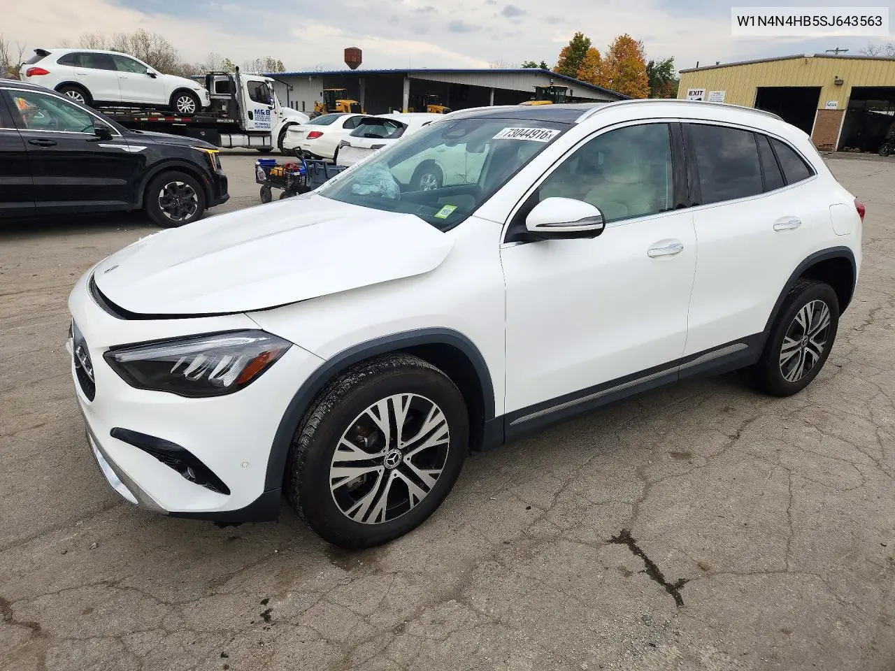 MERCEDES GLA-KLASSE 2025, VIN W1N4N4HB5SJ643563