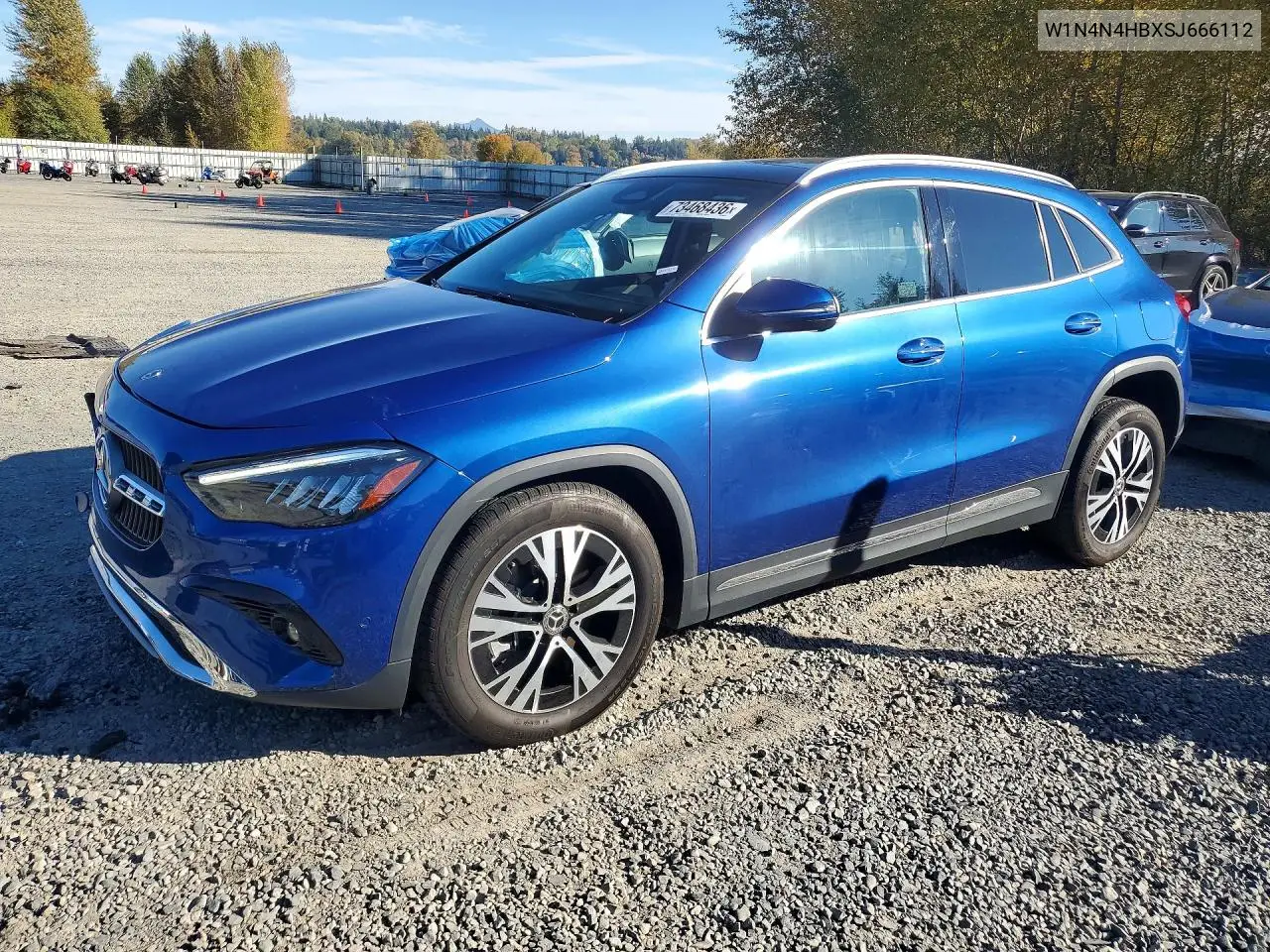 MERCEDES GLA-KLASSE 2025, VIN W1N4N4HBXSJ666112