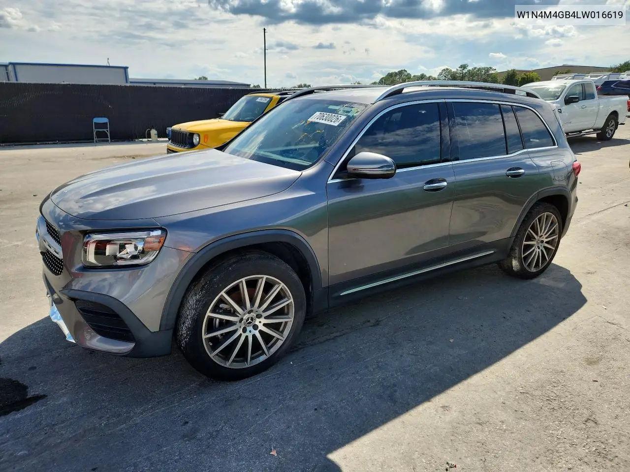 MERCEDES GLB 2020, VIN W1N4M4GB4LW016619