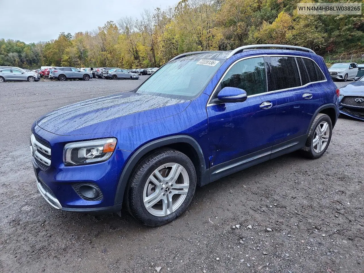 MERCEDES GLB 2020, VIN W1N4M4HB8LW038265