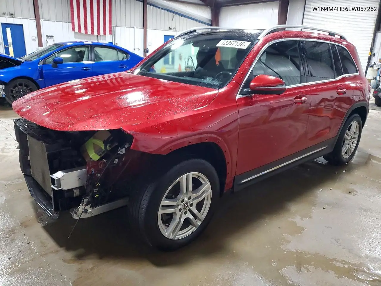 MERCEDES GLB 2020, VIN W1N4M4HB6LW057252