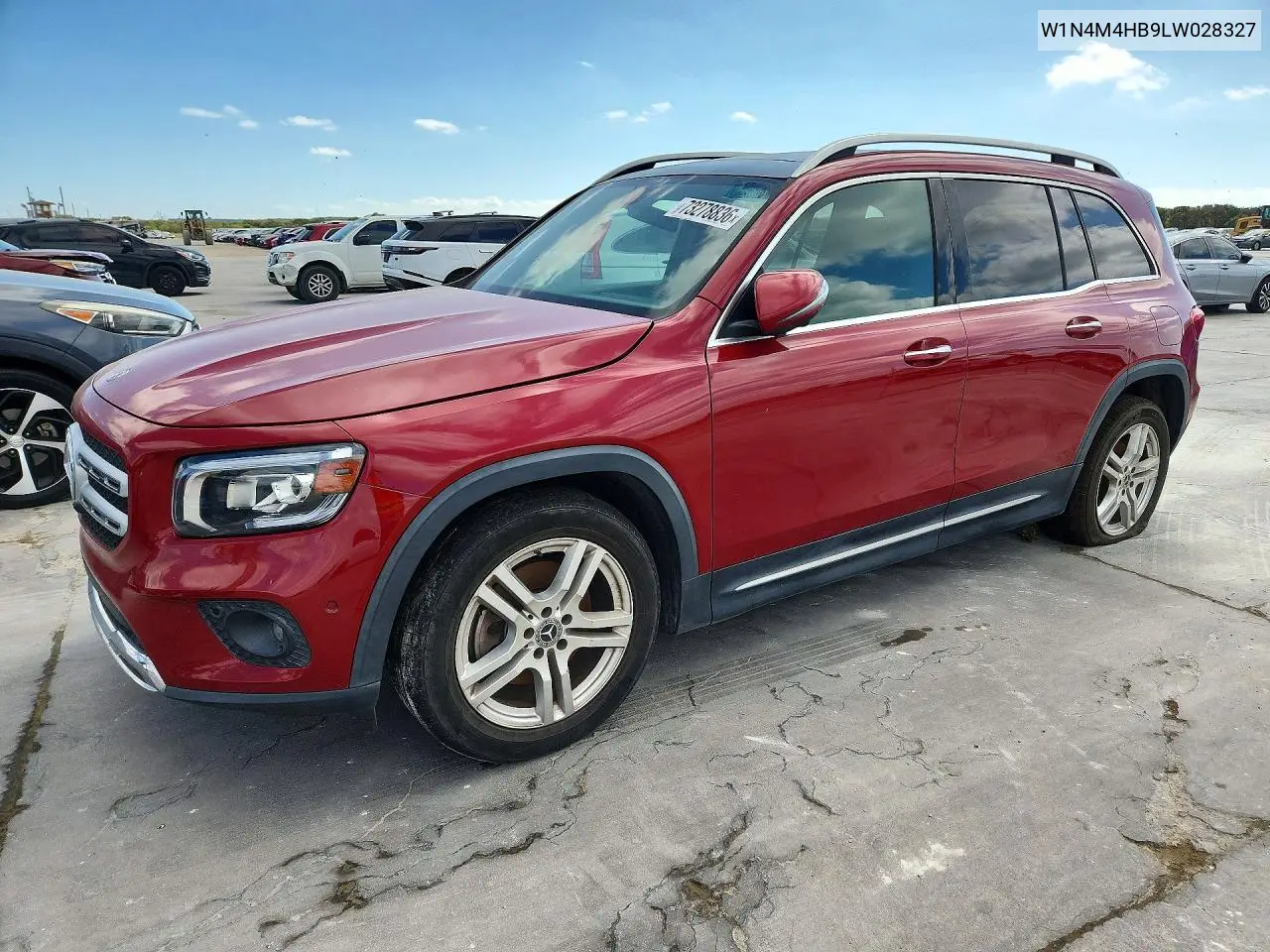 MERCEDES GLB 2020, VIN W1N4M4HB9LW028327