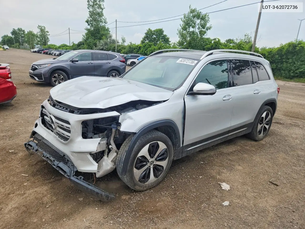 MERCEDES GLB 2021, VIN W1N4M4HB0MW152326