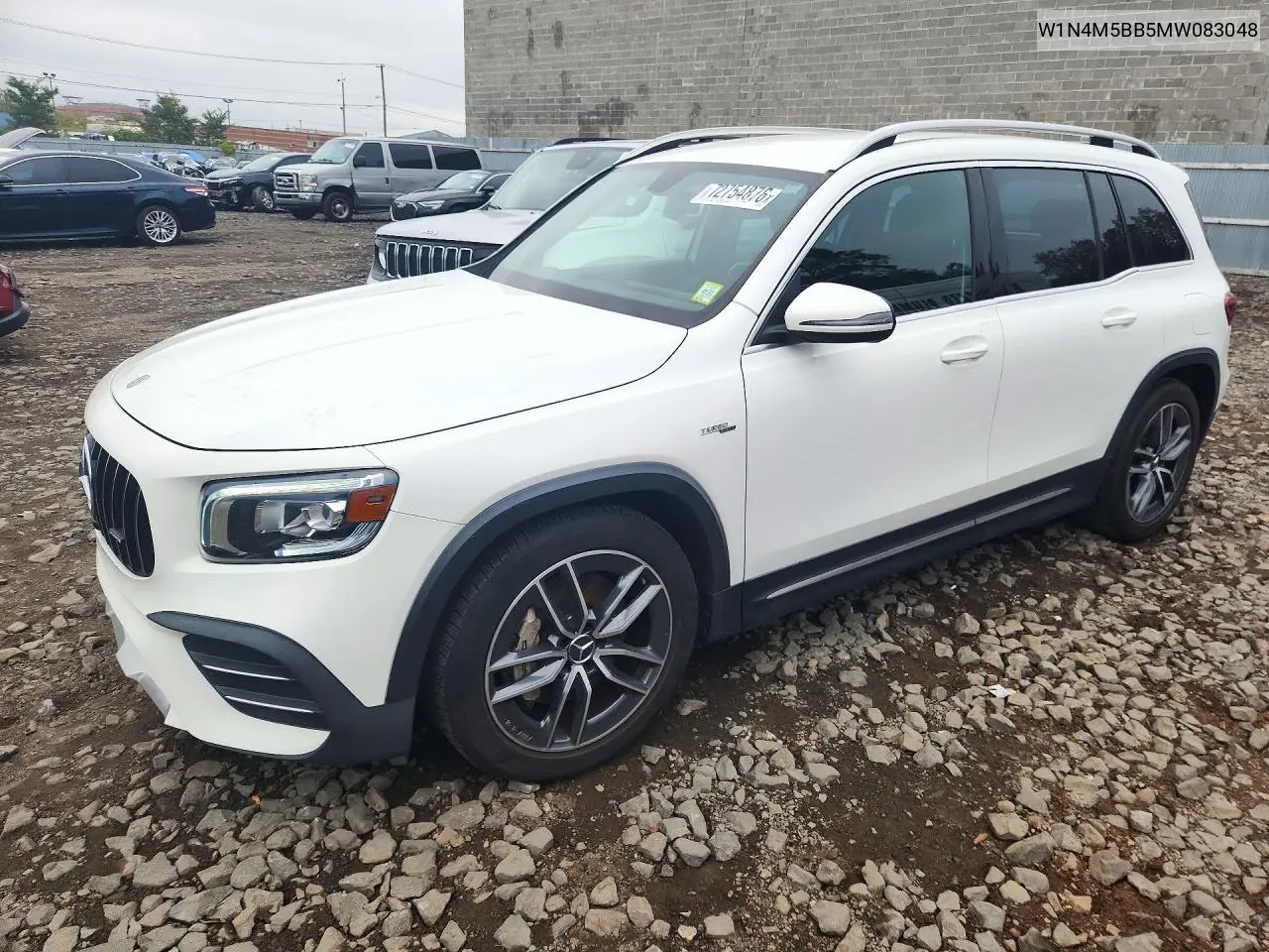 MERCEDES GLB 2021, VIN W1N4M5BB5MW083048