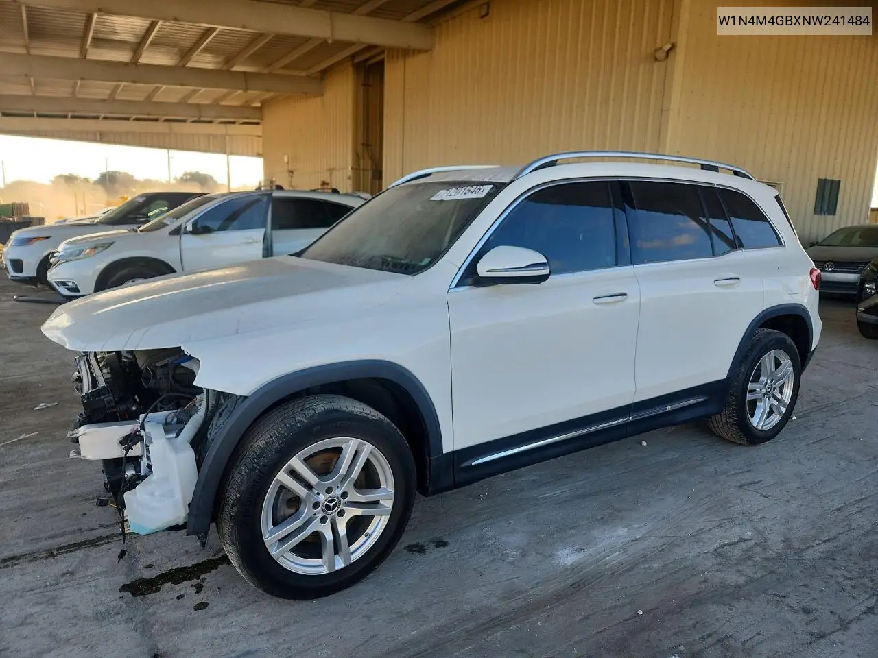 MERCEDES GLB 2022, VIN W1N4M4GBXNW241484
