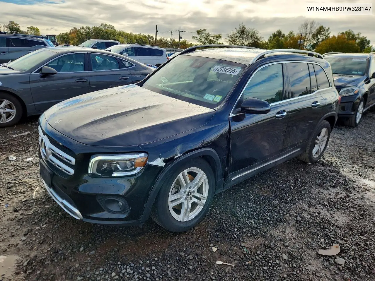 MERCEDES GLB 2023, VIN W1N4M4HB9PW328147