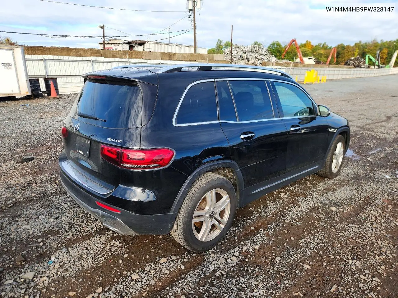 2023 MERCEDES GLB VIN W1N4M4HB9PW328147 — фото 3