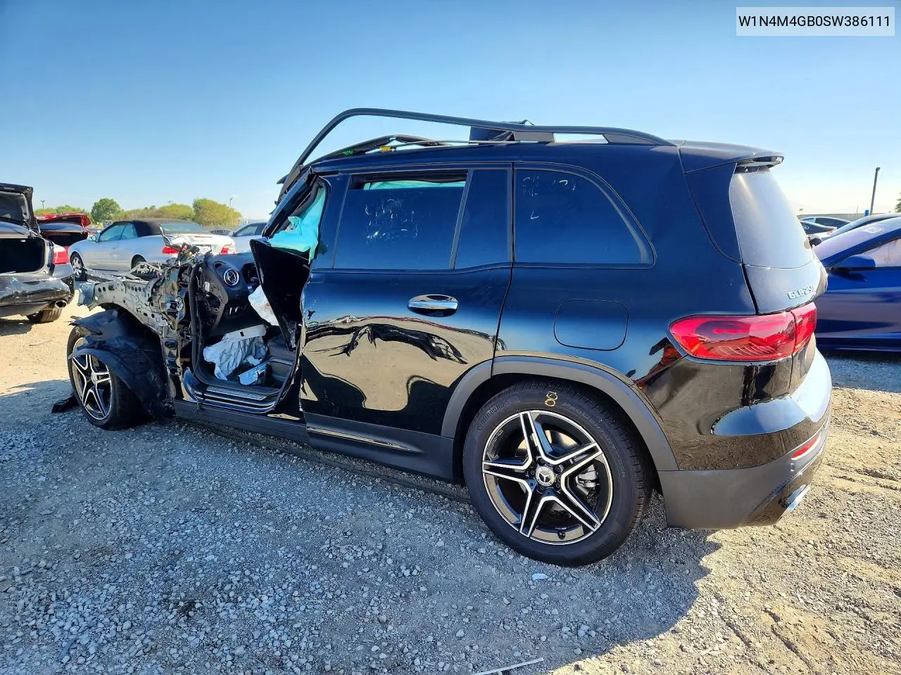 2025 MERCEDES GLB VIN W1N4M4GB0SW386111 — фото 2