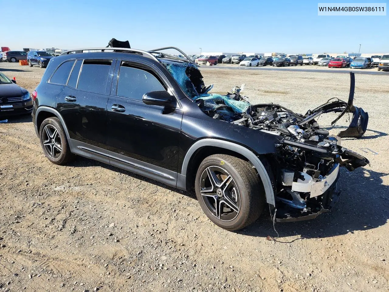 2025 MERCEDES GLB VIN W1N4M4GB0SW386111 — фото 4