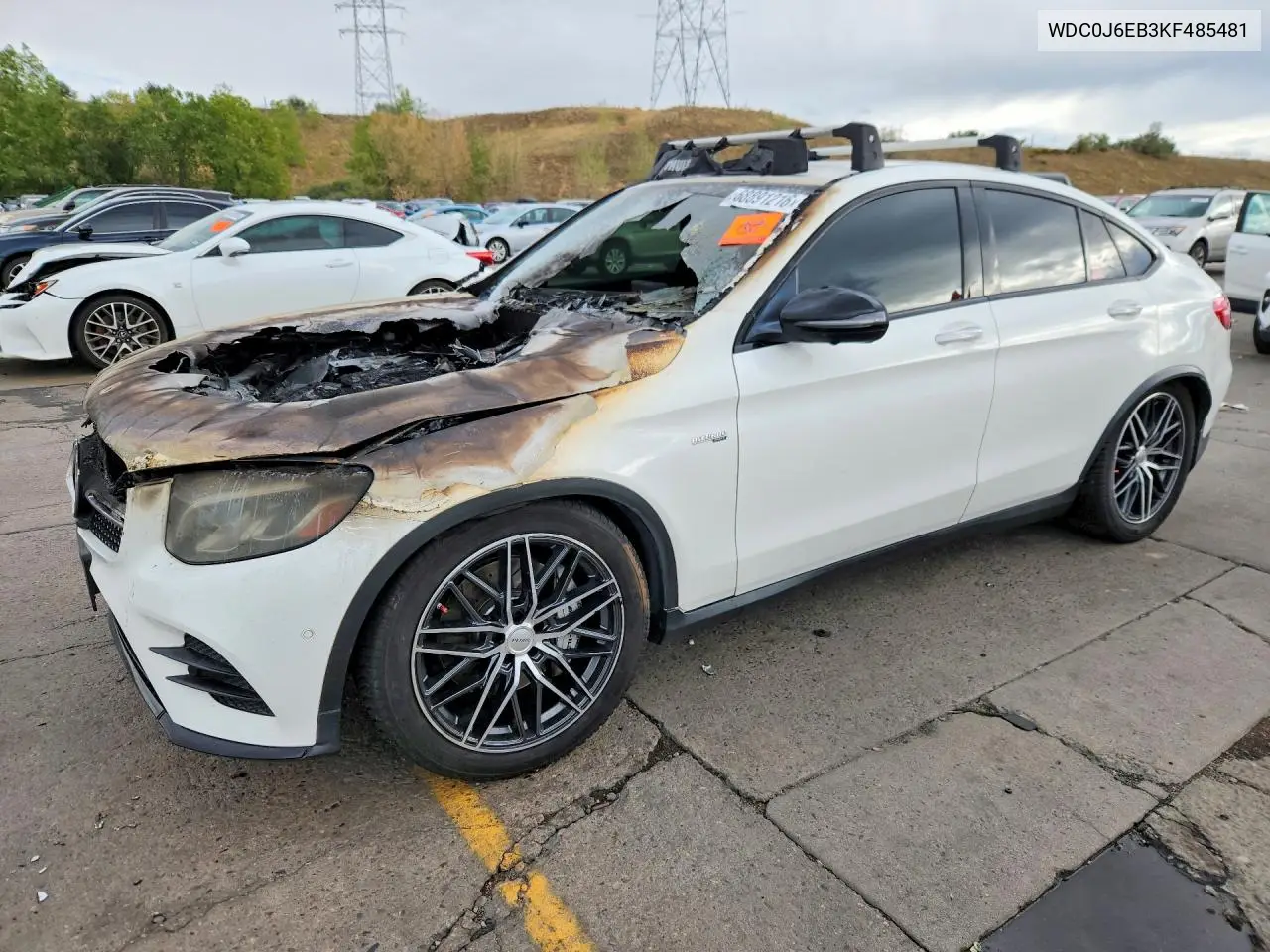 MERCEDES GLC COUPE 2019, VIN WDC0J6EB3KF485481