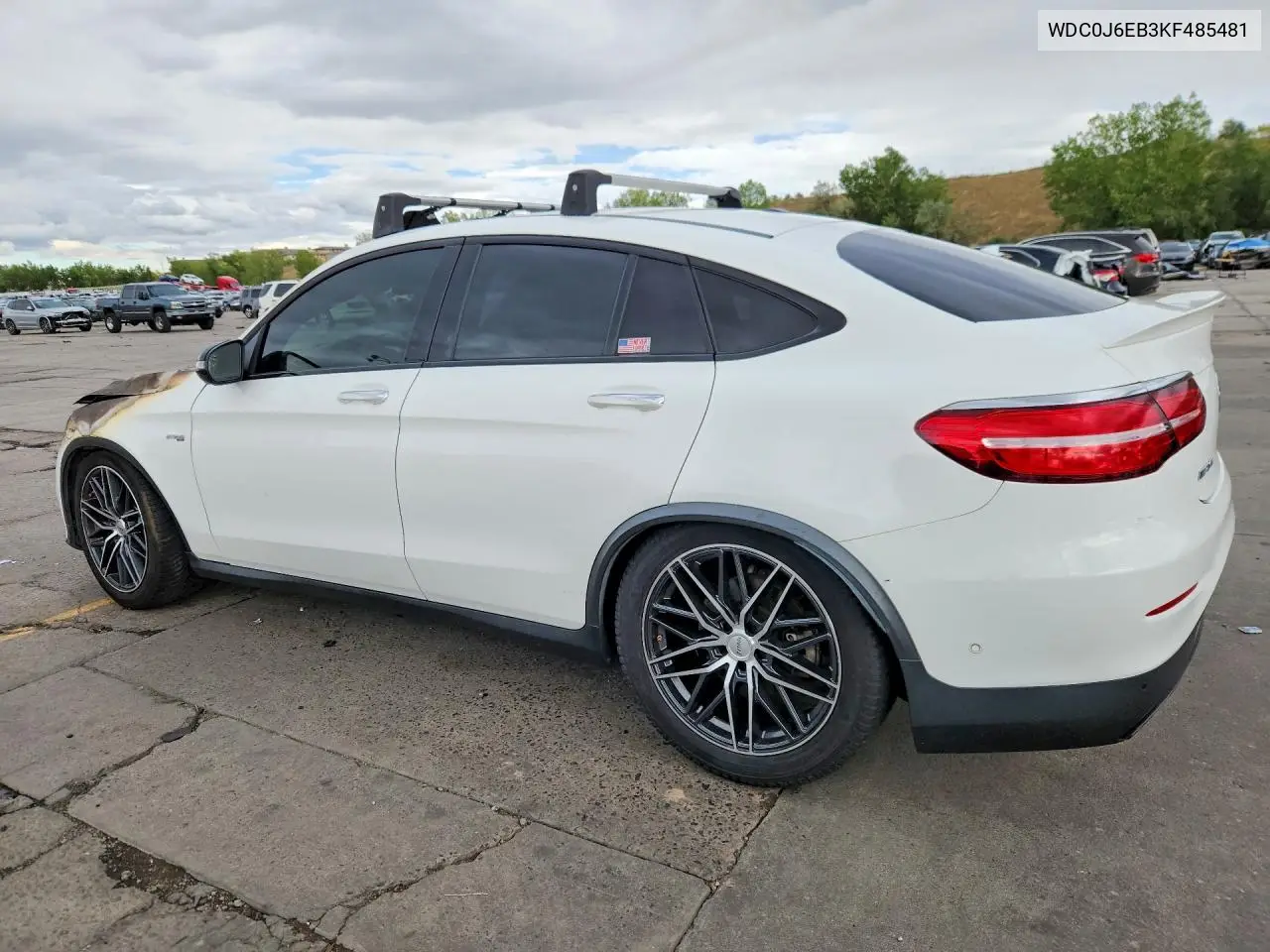 2019 MERCEDES GLC COUPE VIN WDC0J6EB3KF485481 — фото 2