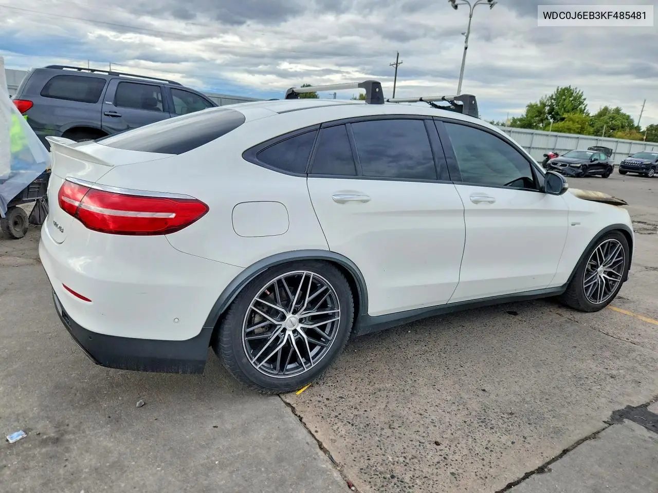 2019 MERCEDES GLC COUPE VIN WDC0J6EB3KF485481 — фото 3