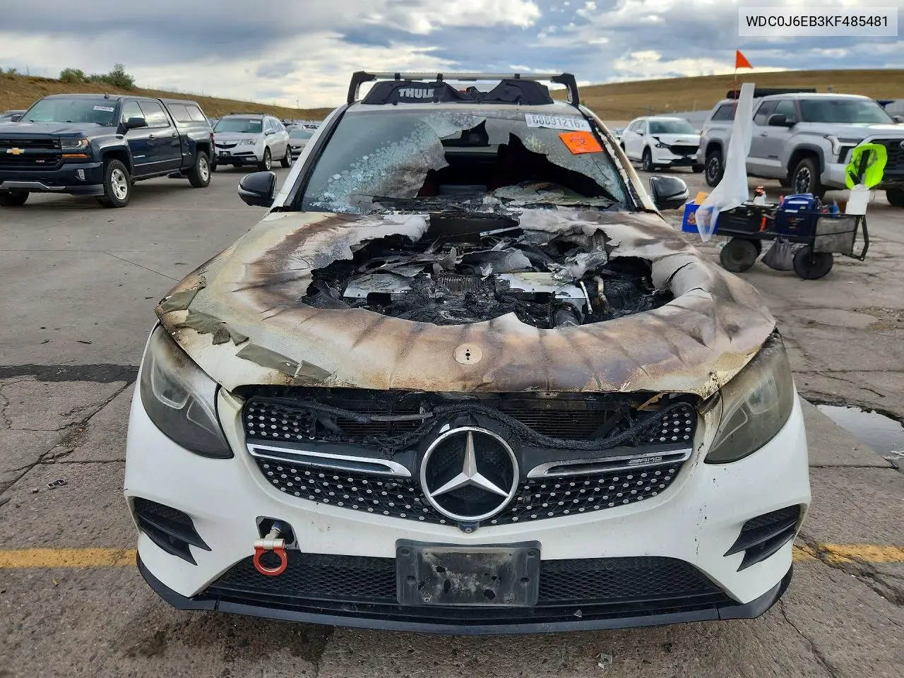 2019 MERCEDES GLC COUPE VIN WDC0J6EB3KF485481 — фото 5